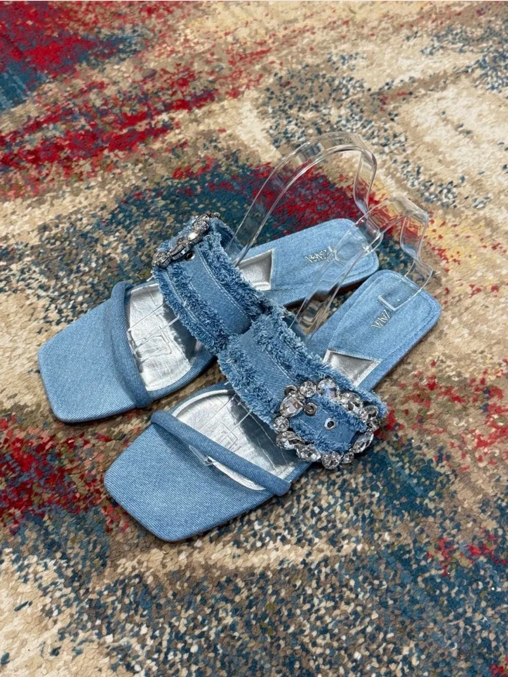 Zara denim sandals - Picture 2 of 7